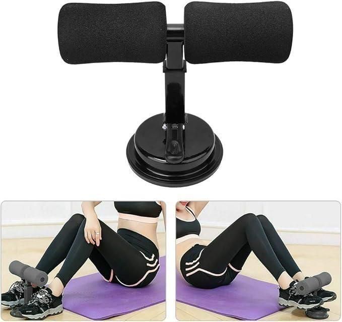 Sit Up Assistant | Fitness Exercise Device with Self Suction | Adjustable & Portable
