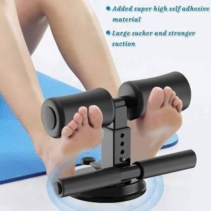 Sit Up Assistant | Fitness Exercise Device with Self Suction | Adjustable & Portable